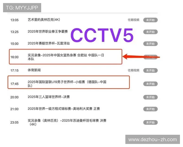 NBA中央5台最新直播赛程表完整版